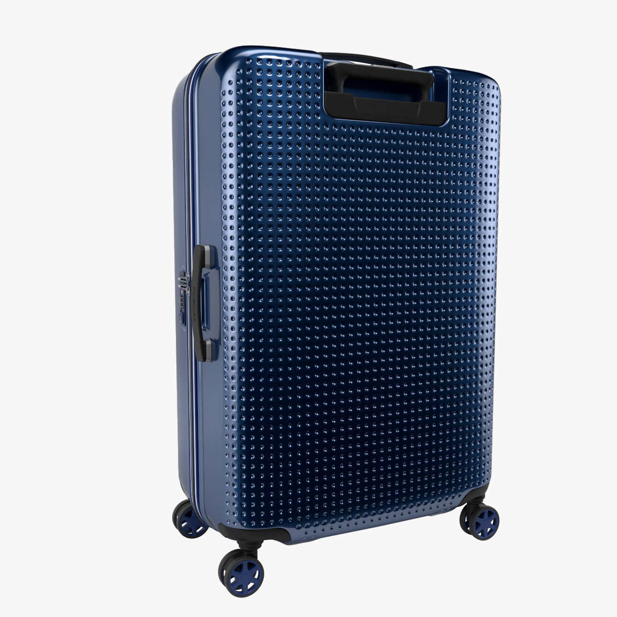 Samsonite Pixelon Suitcase 69cm blue 3D model_4