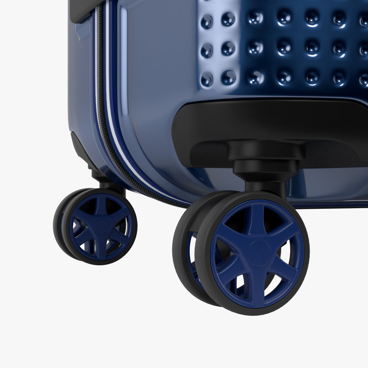 Samsonite Pixelon Suitcase 69cm blue 3D model_6