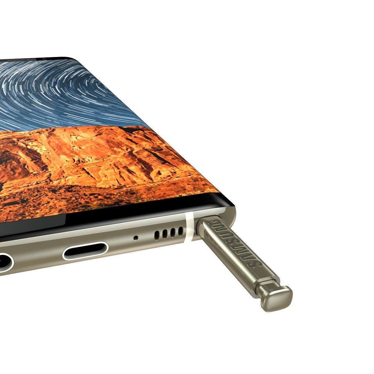 Samsung Galaxy Note 8 Maple Gold High Quality 3D model_12