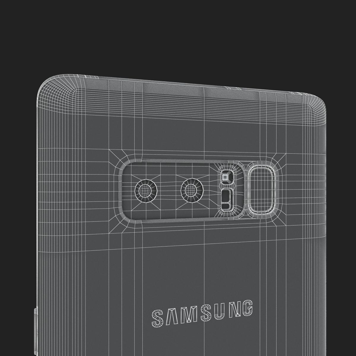 Samsung Galaxy Note 8 Maple Gold High Quality 3D model_18
