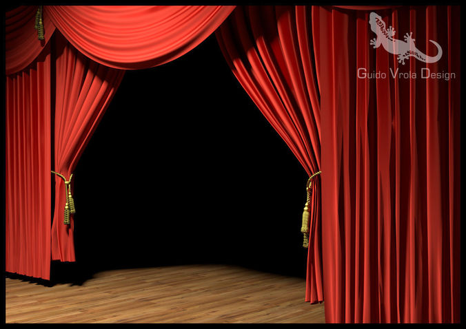 Theatre Stage 3D model