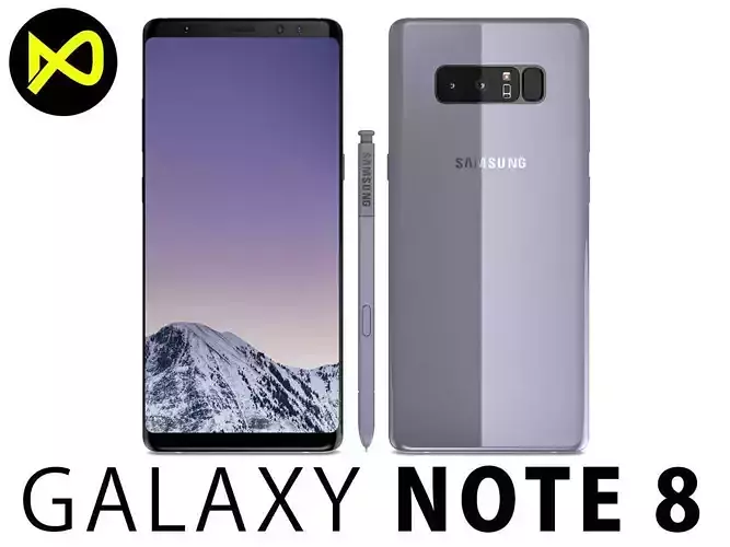Samsung Galaxy Note 8 Orchid Gray High Quality