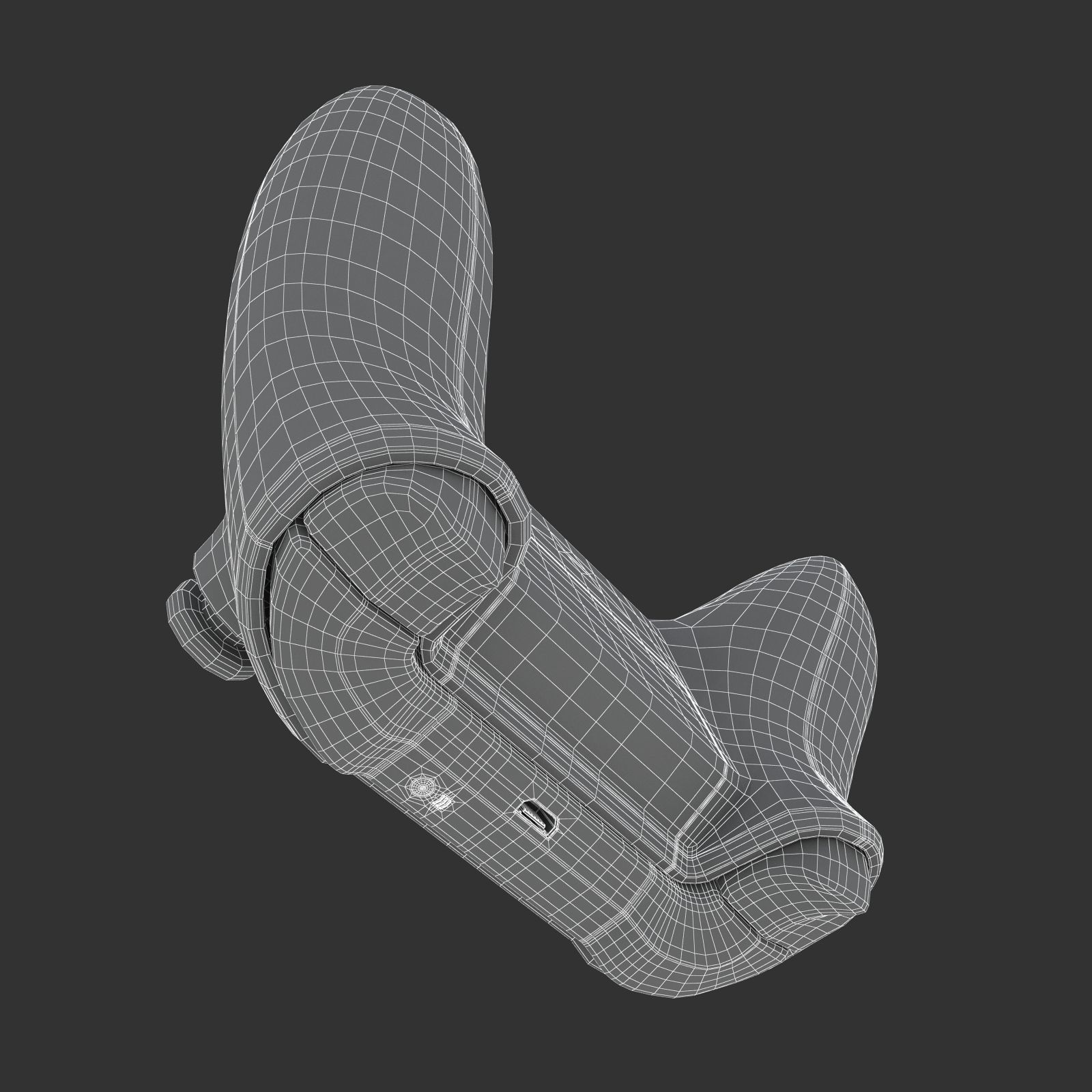 Xbox One X Set 3D model_40