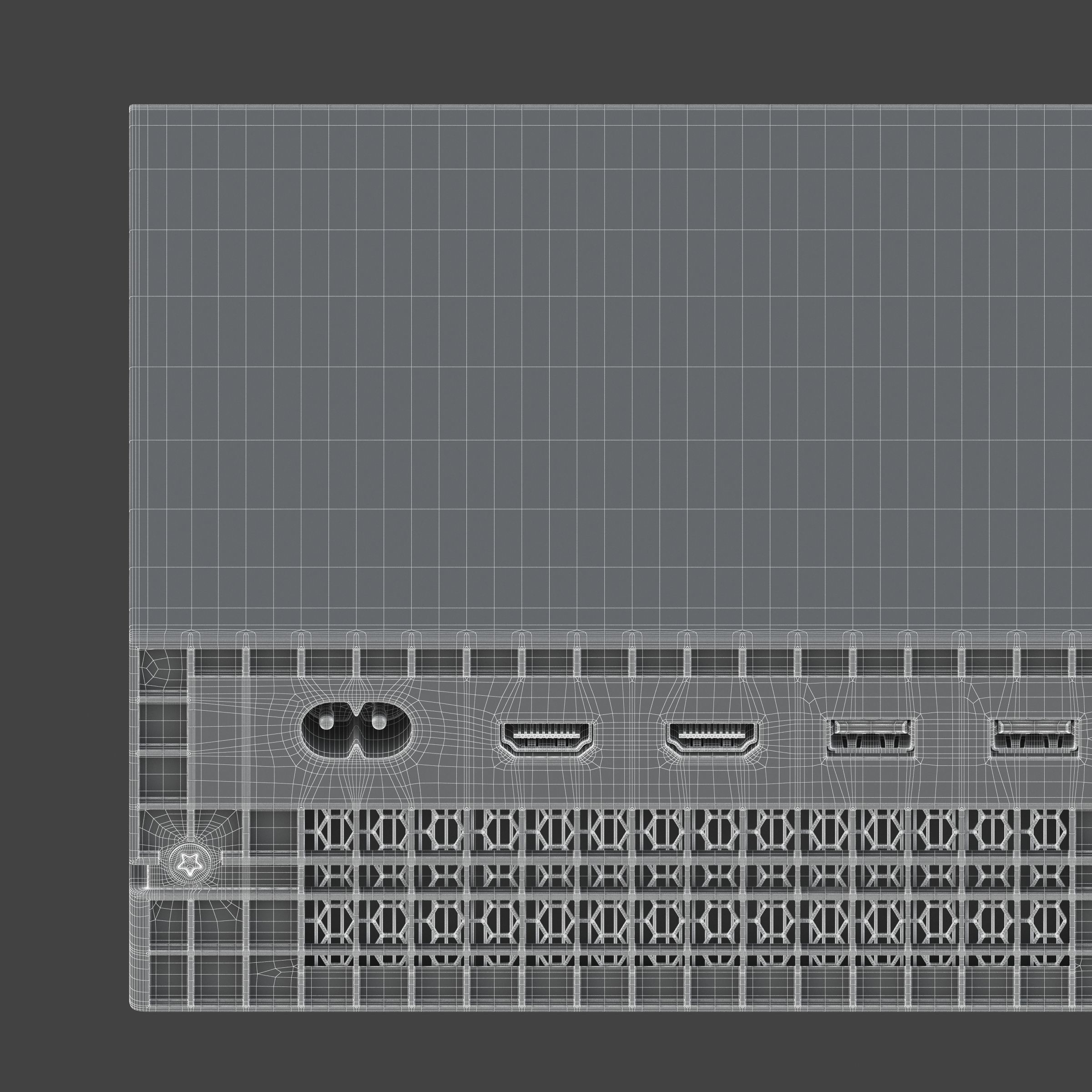 Xbox One X Set 3D model_20
