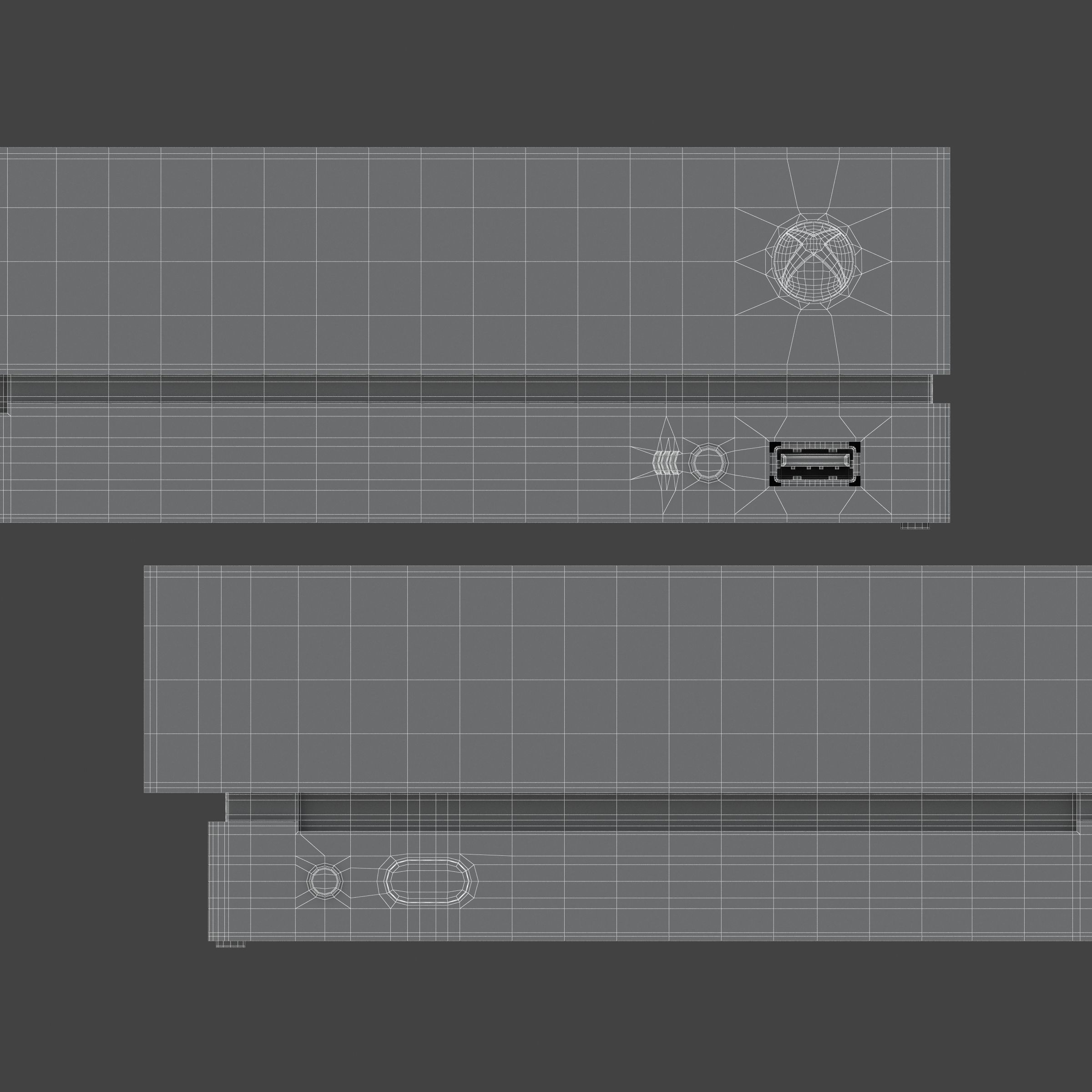 Xbox One X Set 3D model_14