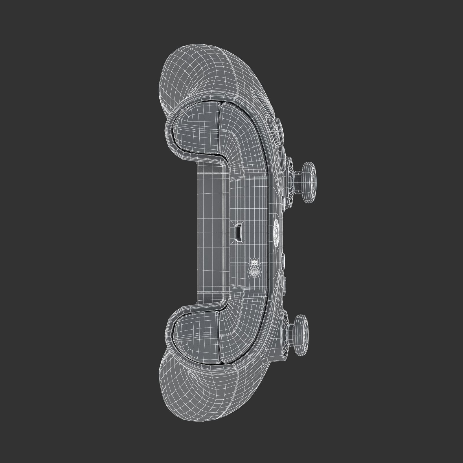 Xbox One X Set 3D model_41