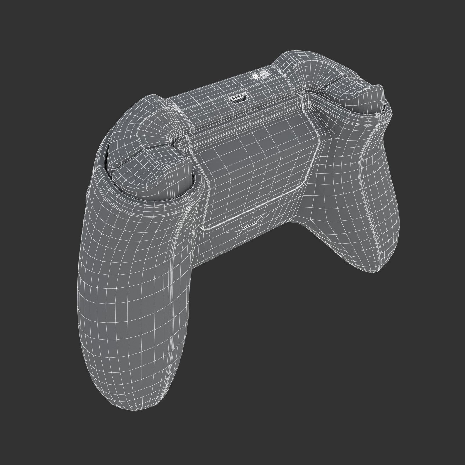 Xbox One X Set 3D model_44