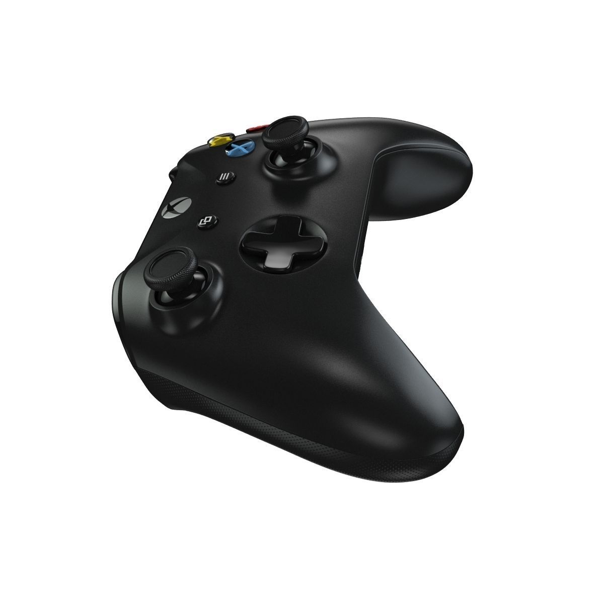 Xbox One X Set 3D model_23