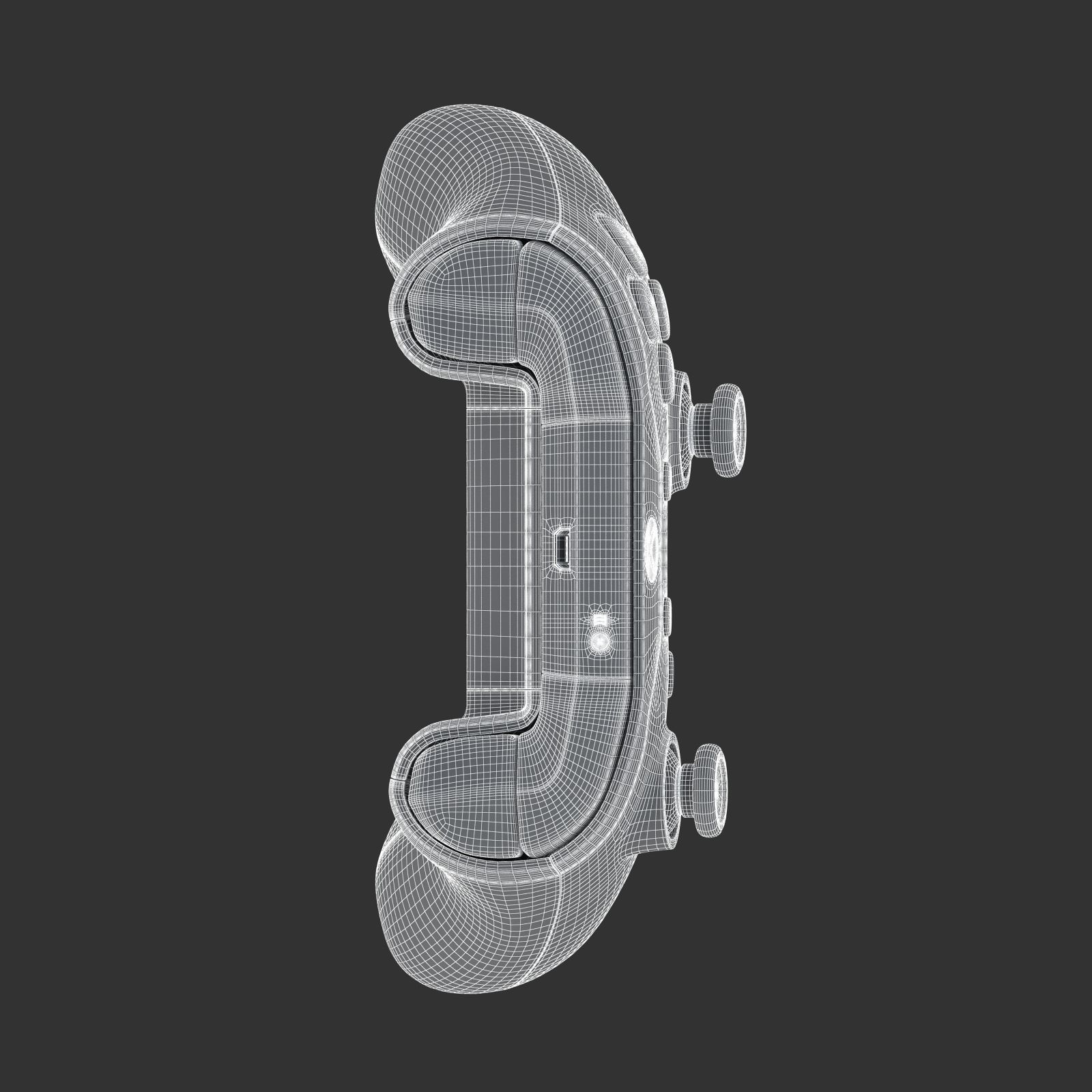 Xbox One X Set 3D model_42