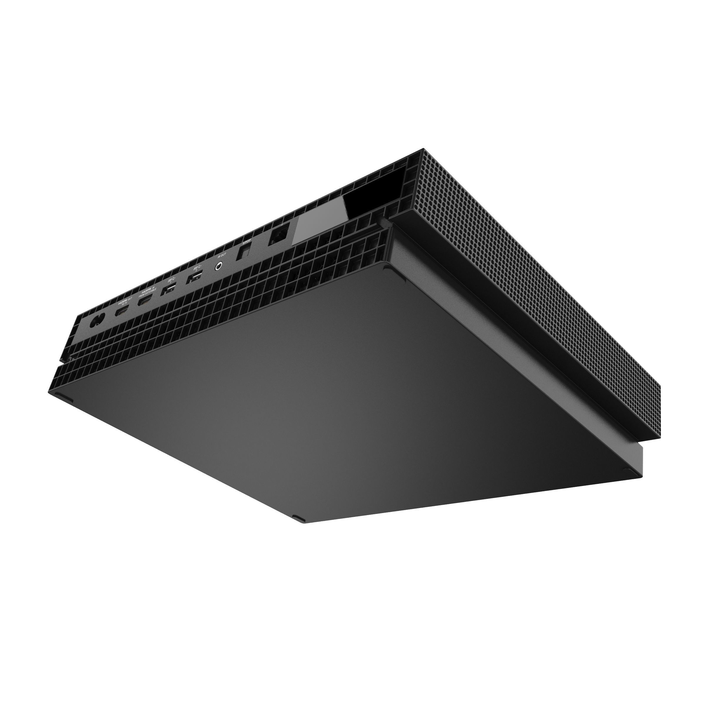 Xbox One X Set 3D model_9