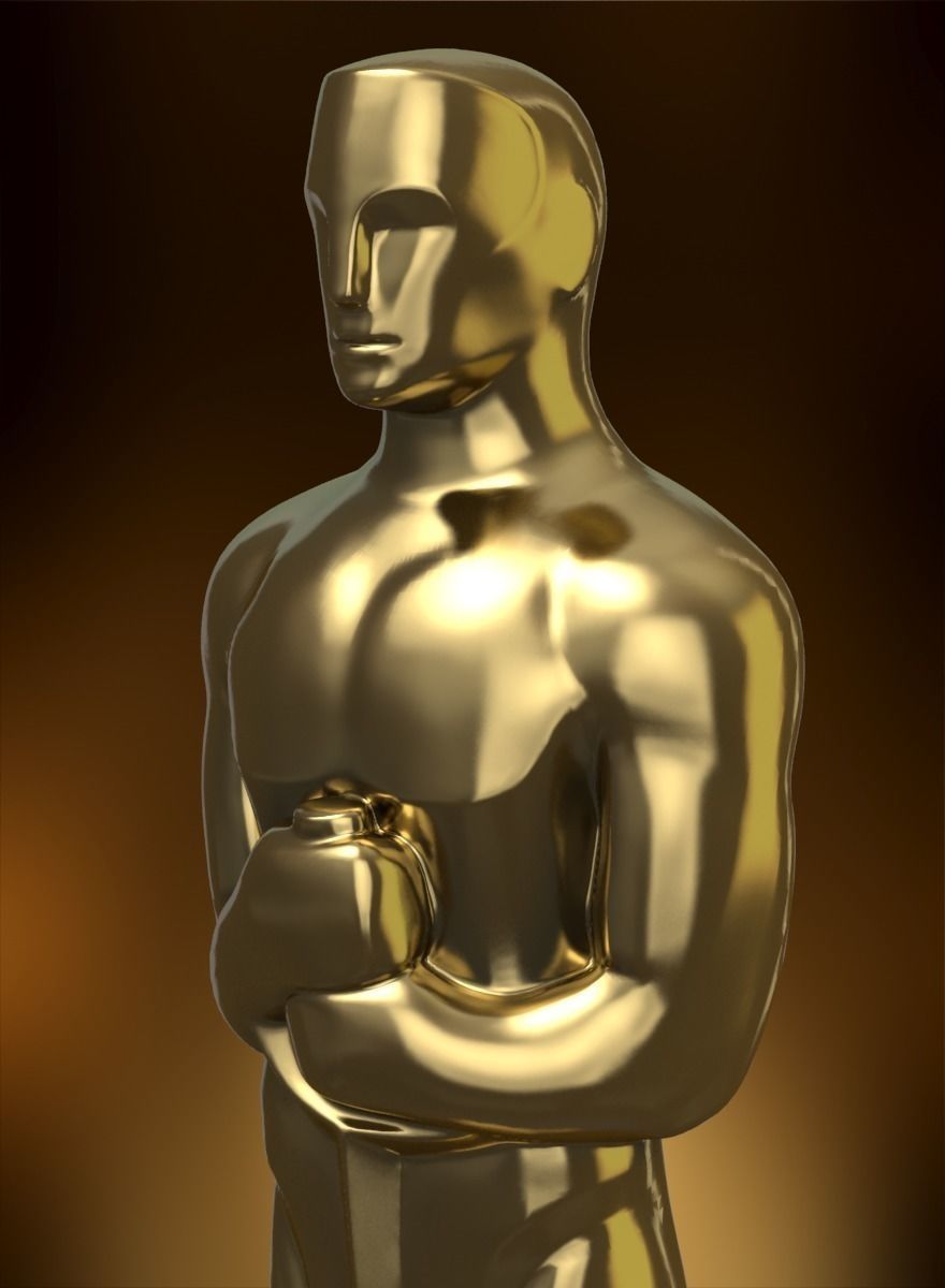Oscar Award Statue 3D print model_5
