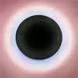 wolf lowpoly eye with circle in middle