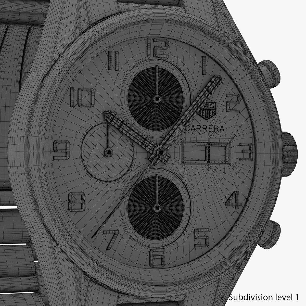 TAG Heuer Carrera 3D model_12