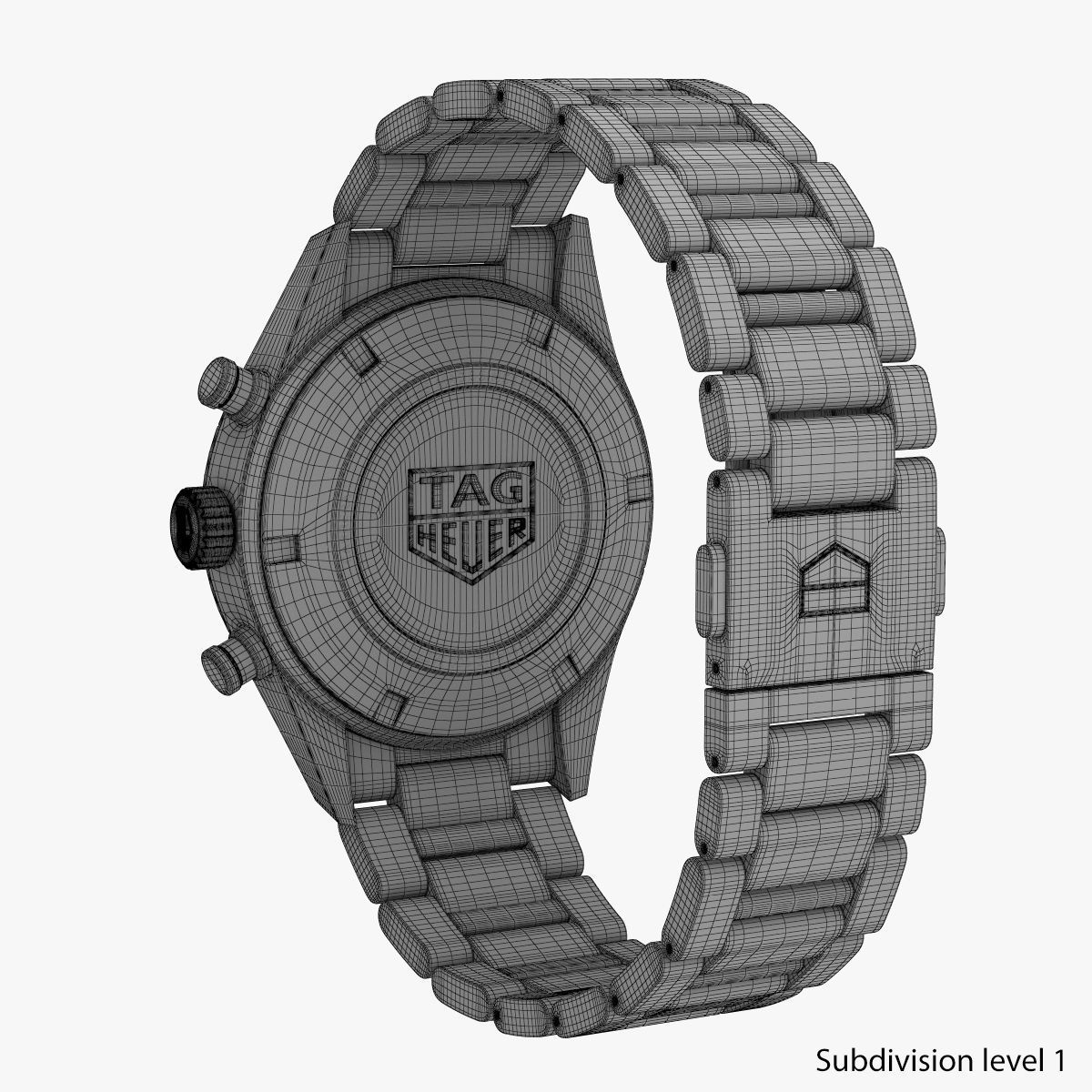 TAG Heuer Carrera 3D model_8