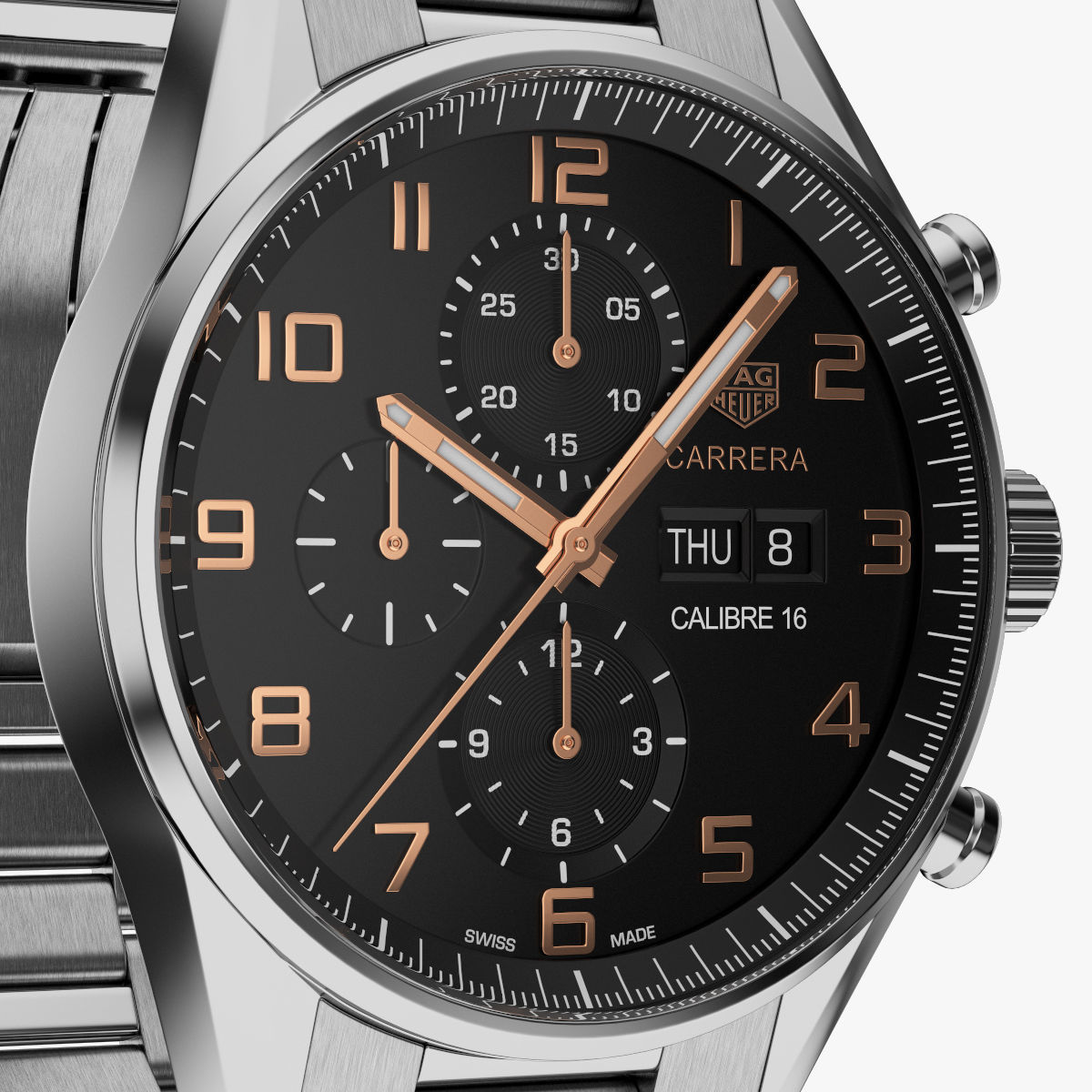 TAG Heuer Carrera 3D model_4
