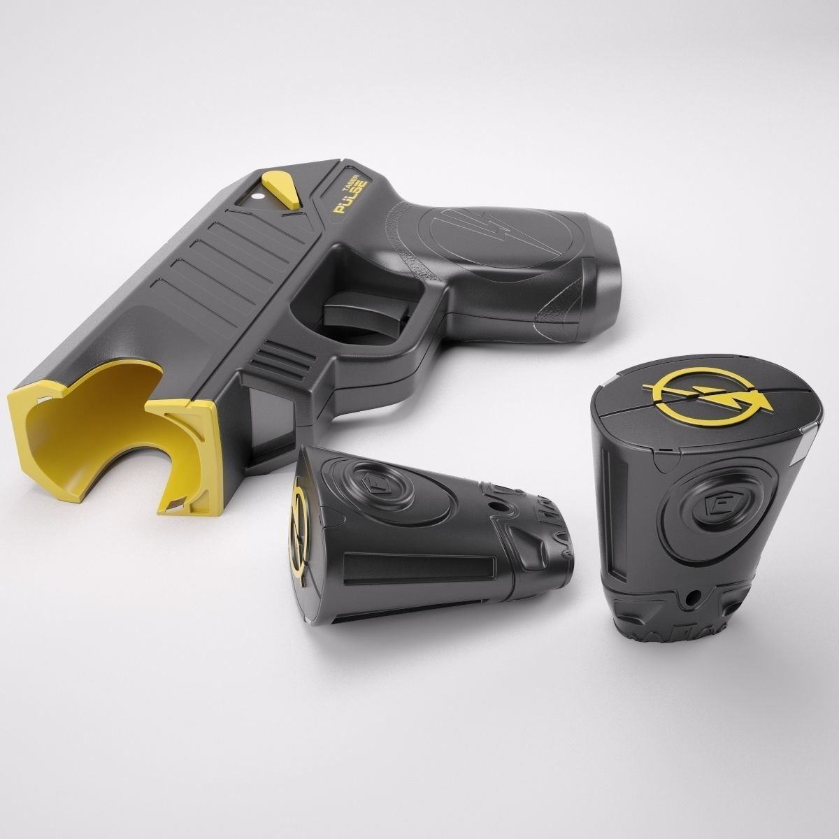 Taser Pulse 3D model_4