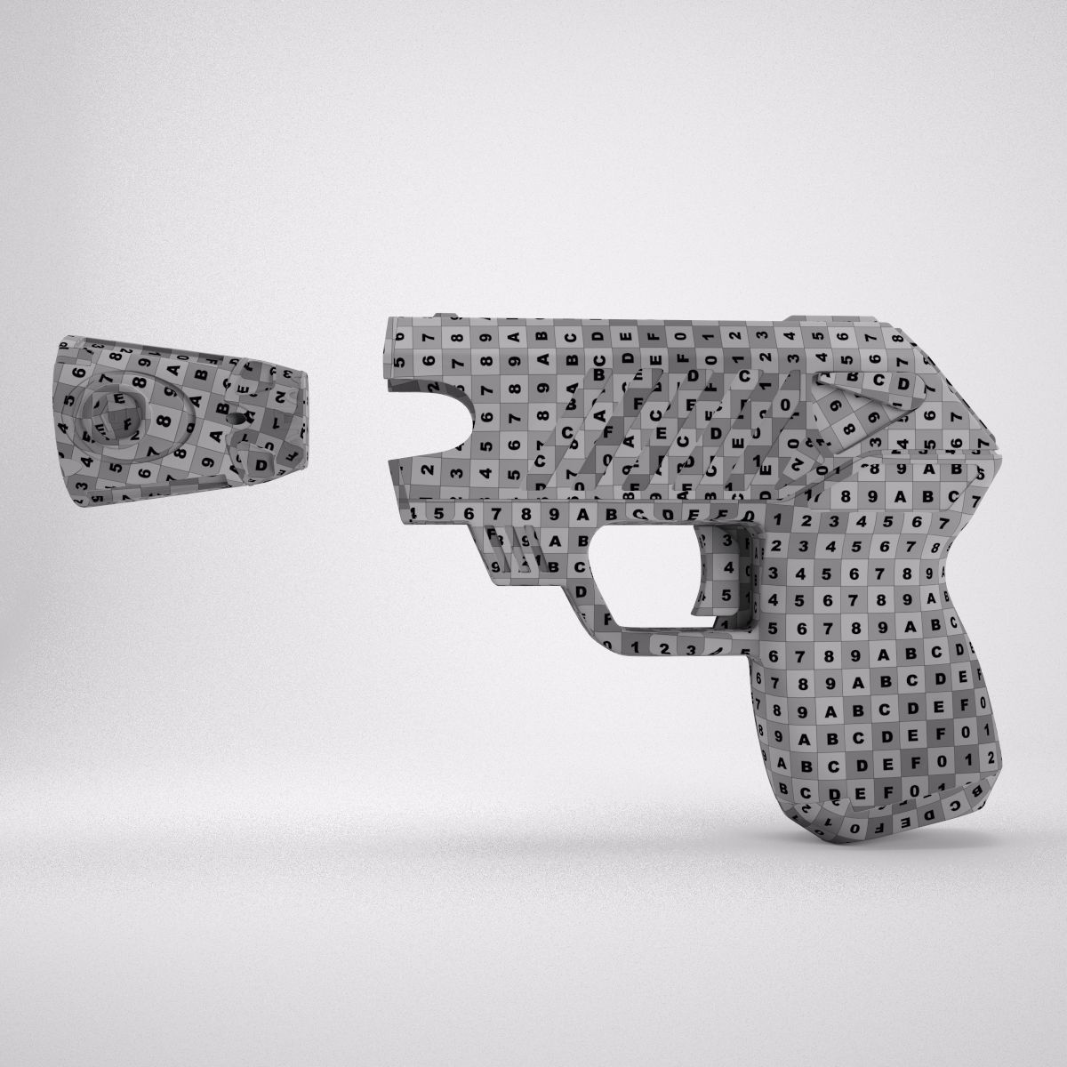 Taser Pulse 3D model_9