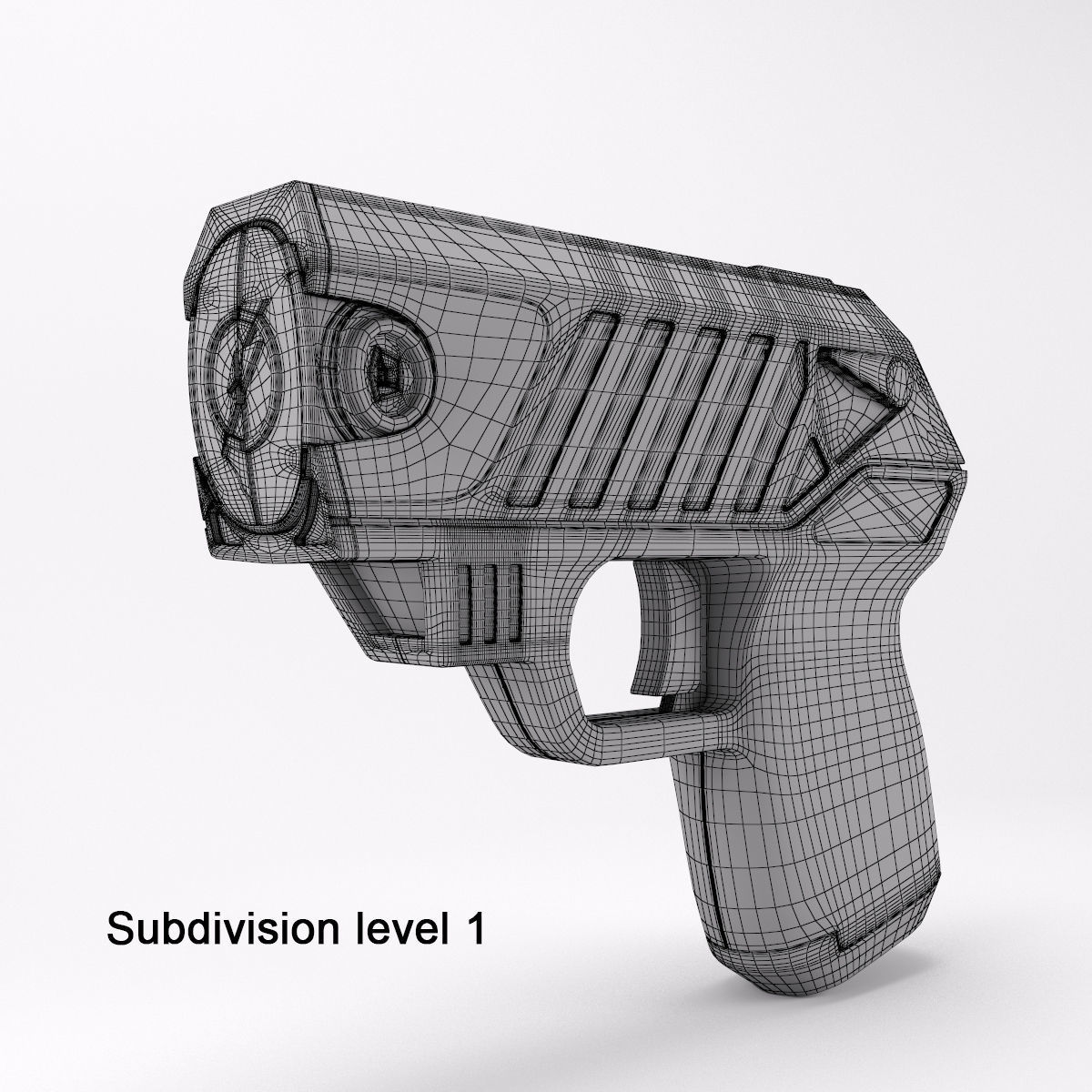 Taser Pulse 3D model_11