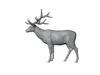 3D model Realistic Deer Stag 3D Model High-Detail Wildlife Animal VR ...