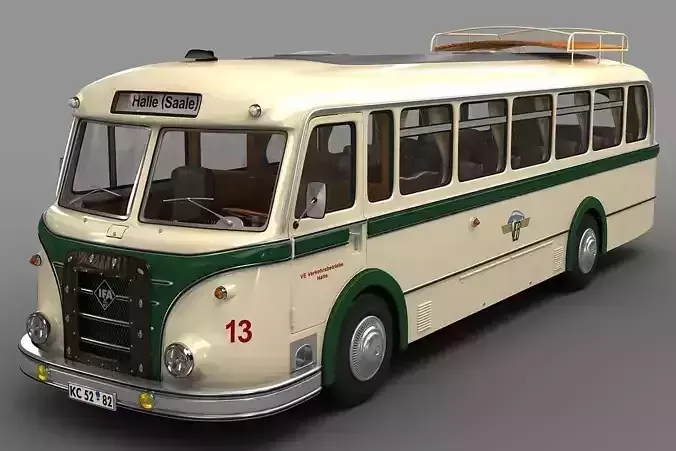 IFA H6 Bus  1952 3D model