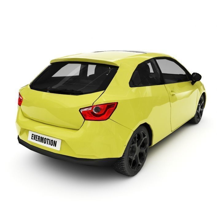 car 27 am132 3D model_1