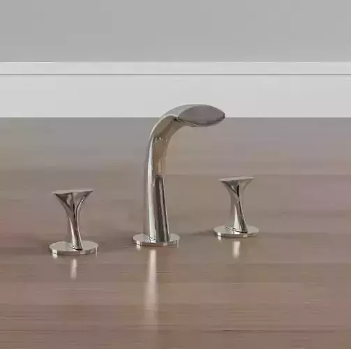 Twist Collection Hanfle Bathroom Faucet