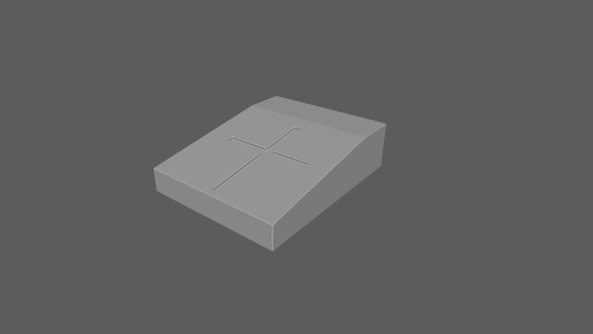 Cemetery Pack Low-poly 3D model_24