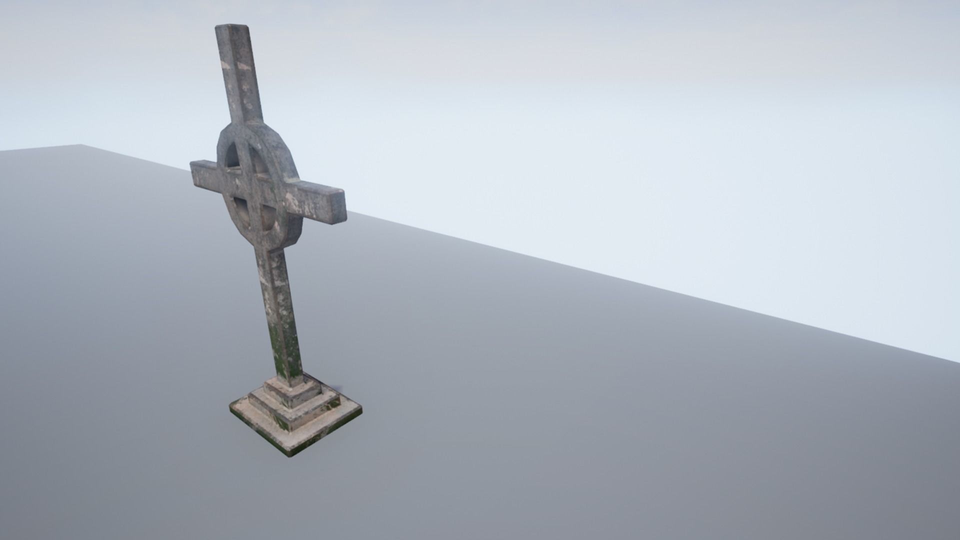 Cemetery Pack Low-poly 3D model_5