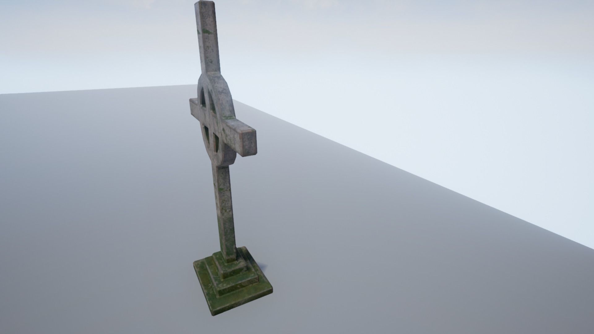 Cemetery Pack Low-poly 3D model_12