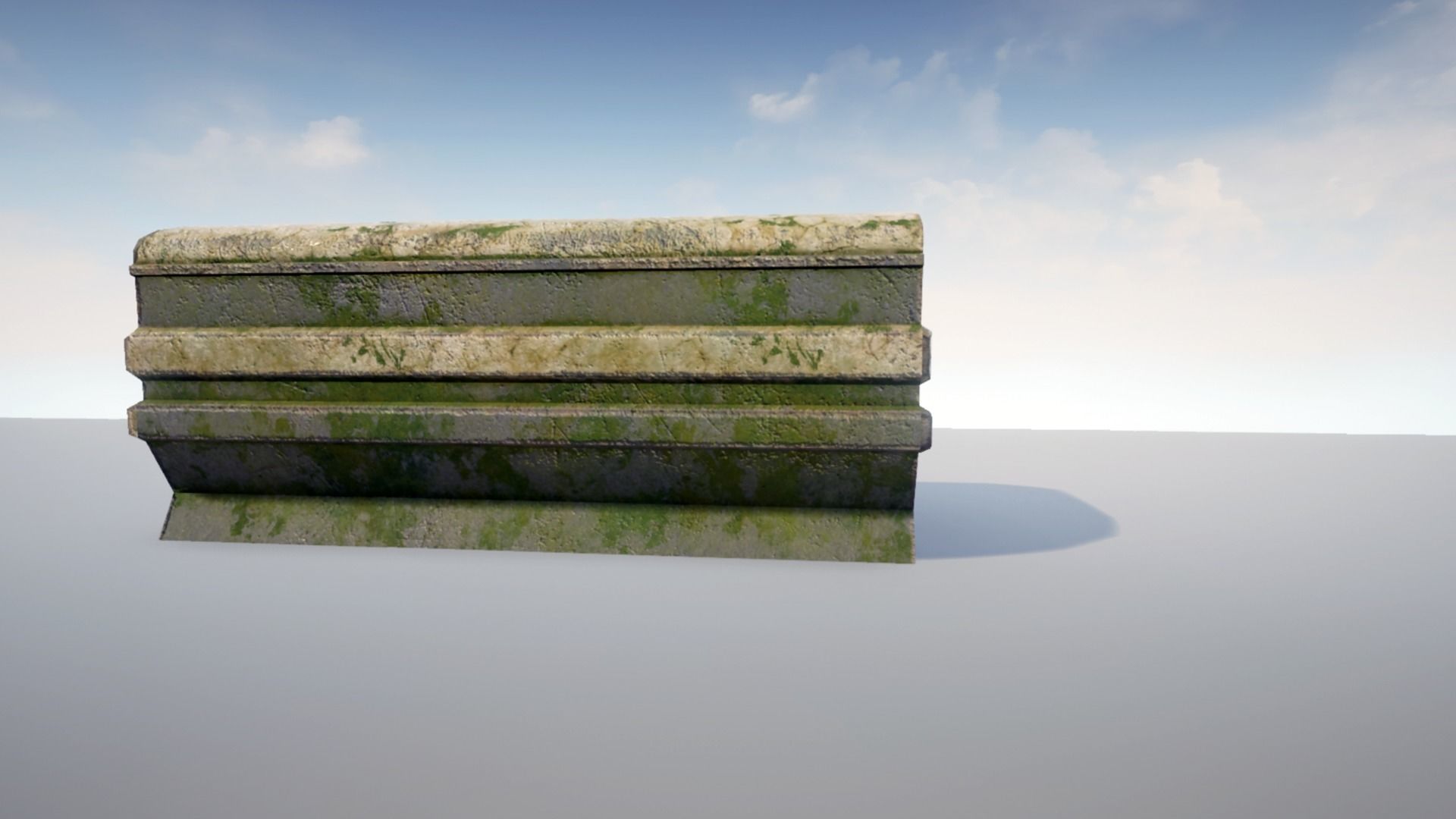 Cemetery Pack Low-poly 3D model_39