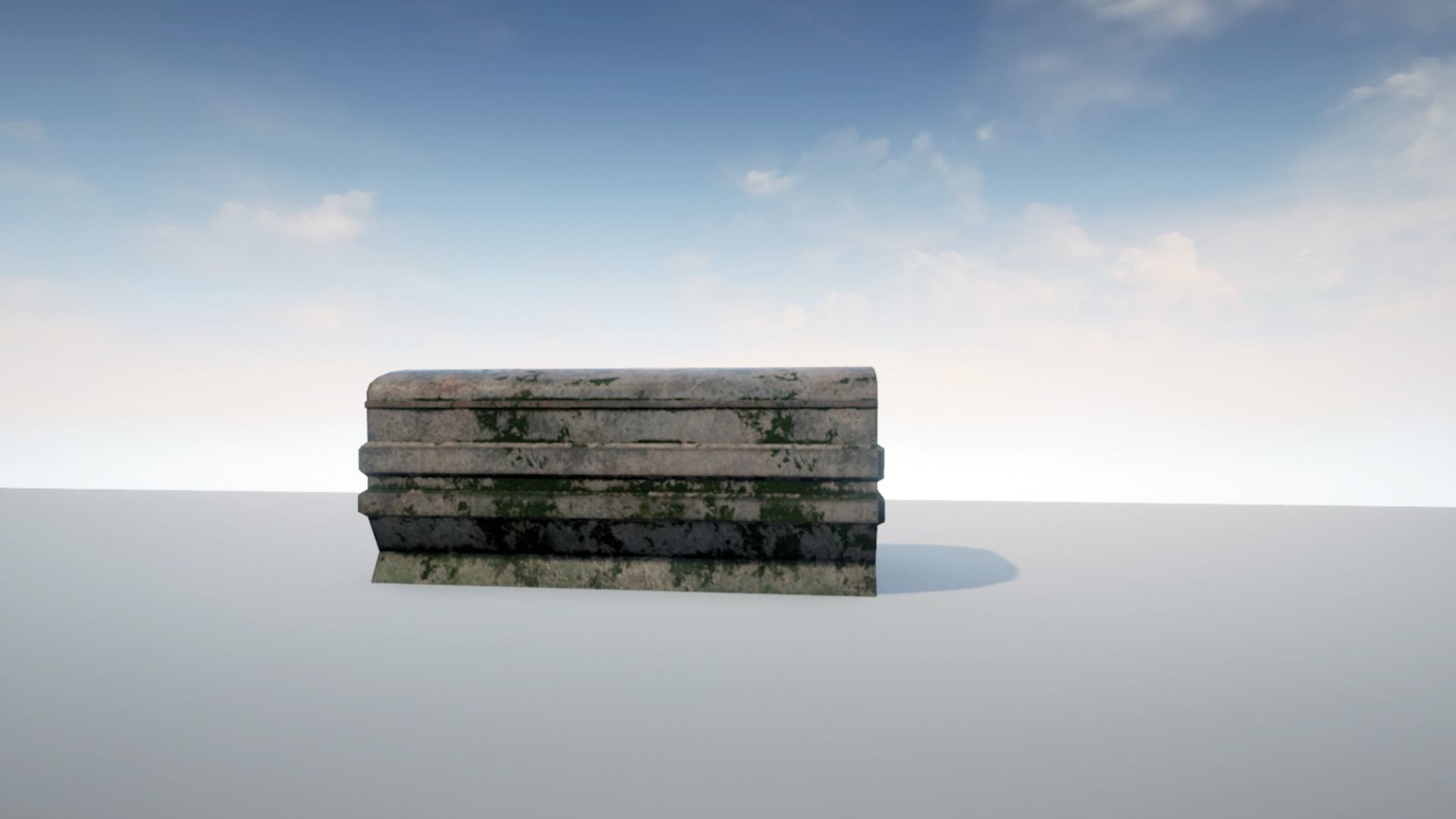 Cemetery Pack Low-poly 3D model_43