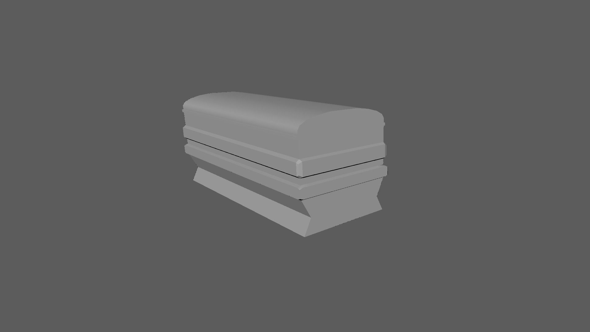 Cemetery Pack Low-poly 3D model_42