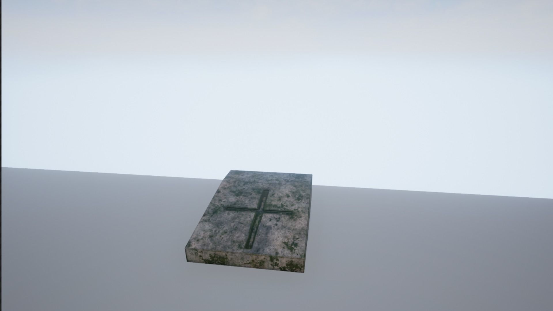 Cemetery Pack Low-poly 3D model_17