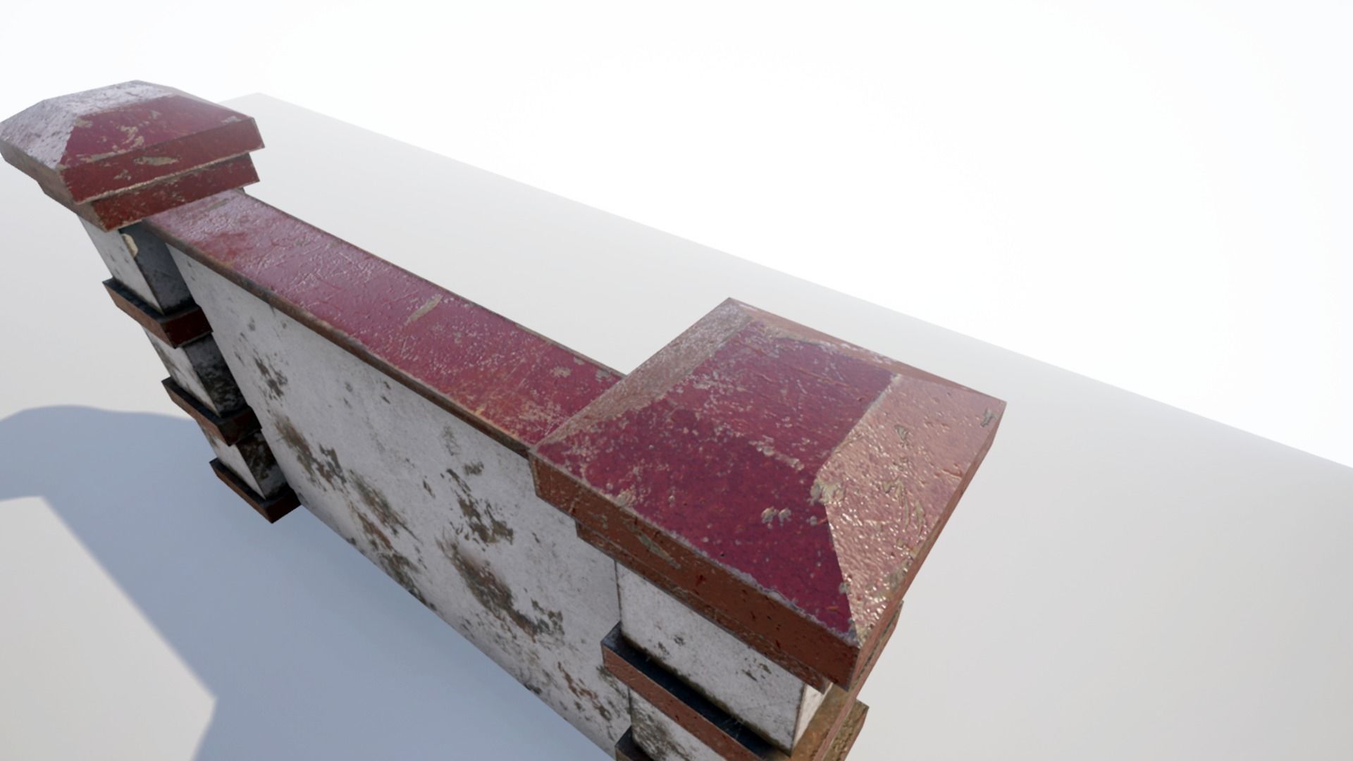 Cemetery Pack Low-poly 3D model_29