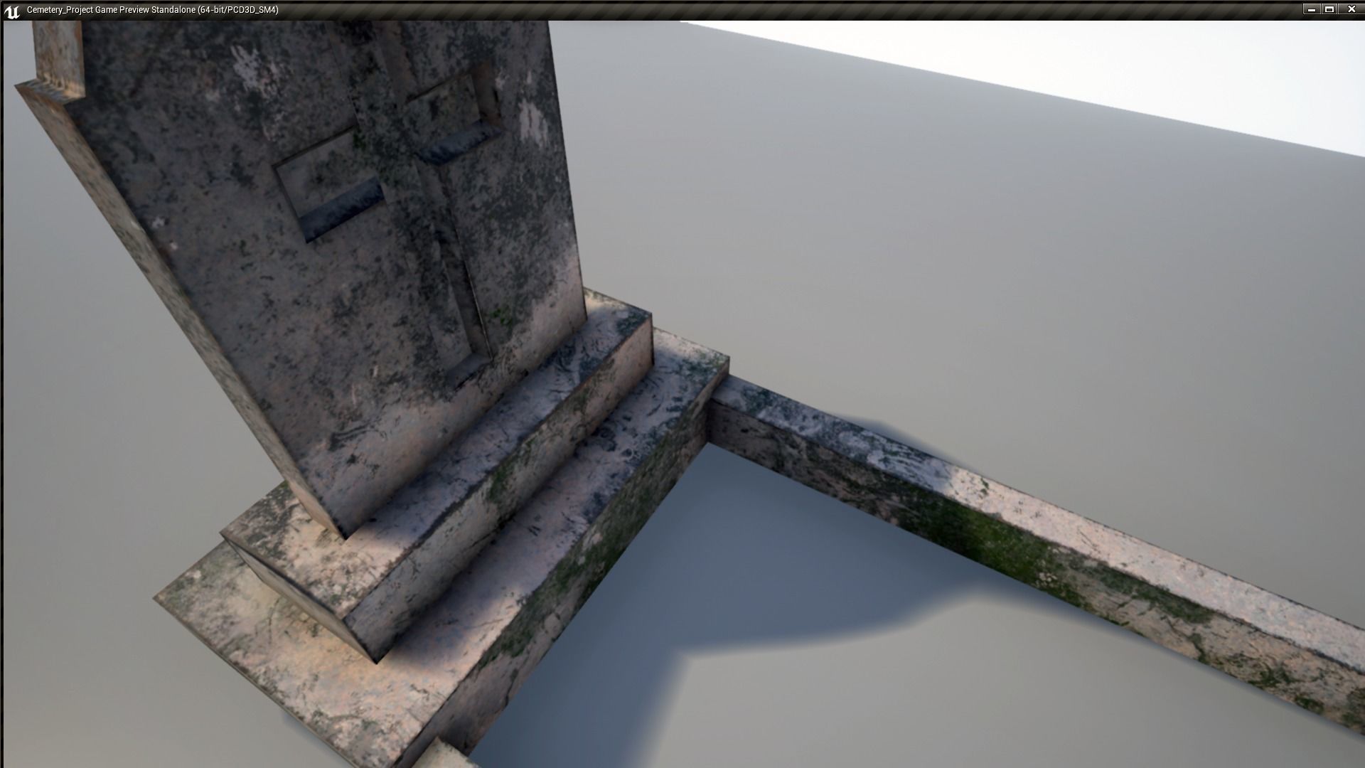 Cemetery Pack Low-poly 3D model_9