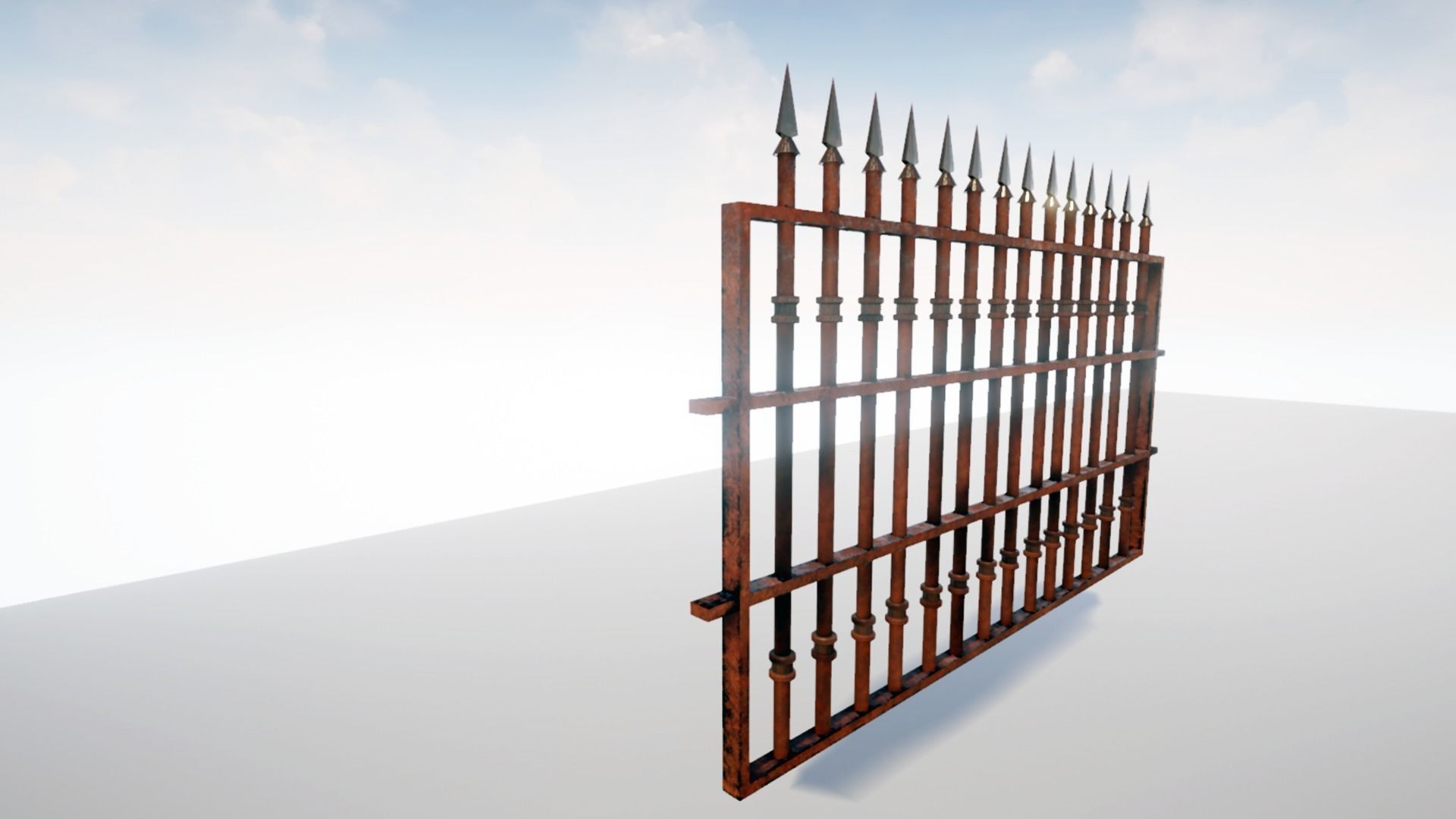 Cemetery Pack Low-poly 3D model_33