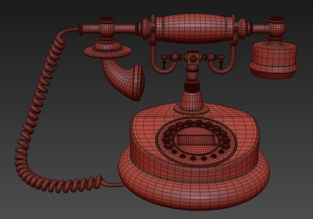 Steampunk Industrial Wall Shelf  3D model_7