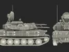 Anti Aircraft Tank ZSU 23 Shilka Rigged 3D model rigged | CGTrader