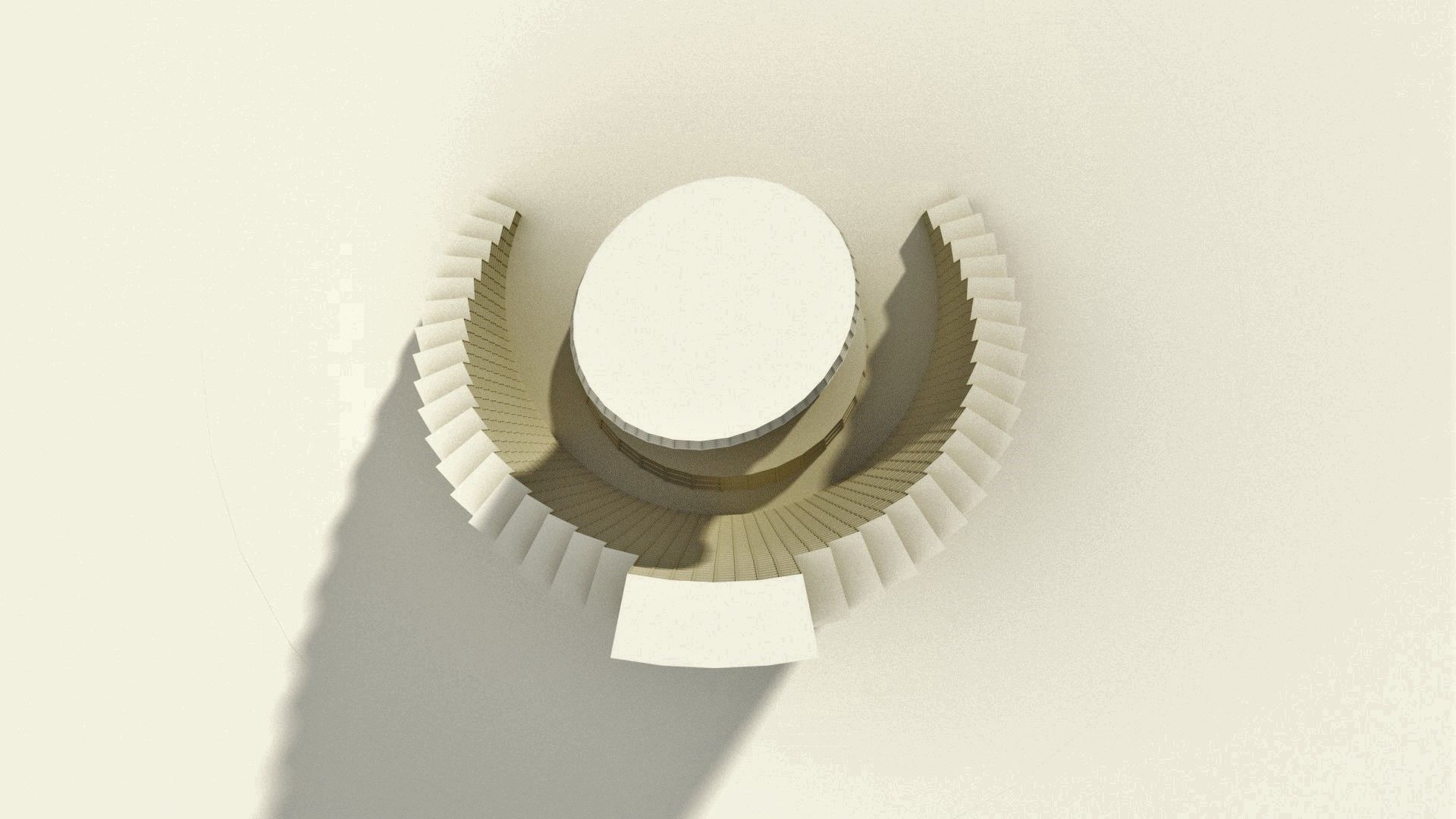 Multi purpose building 2 Free 3D model_8