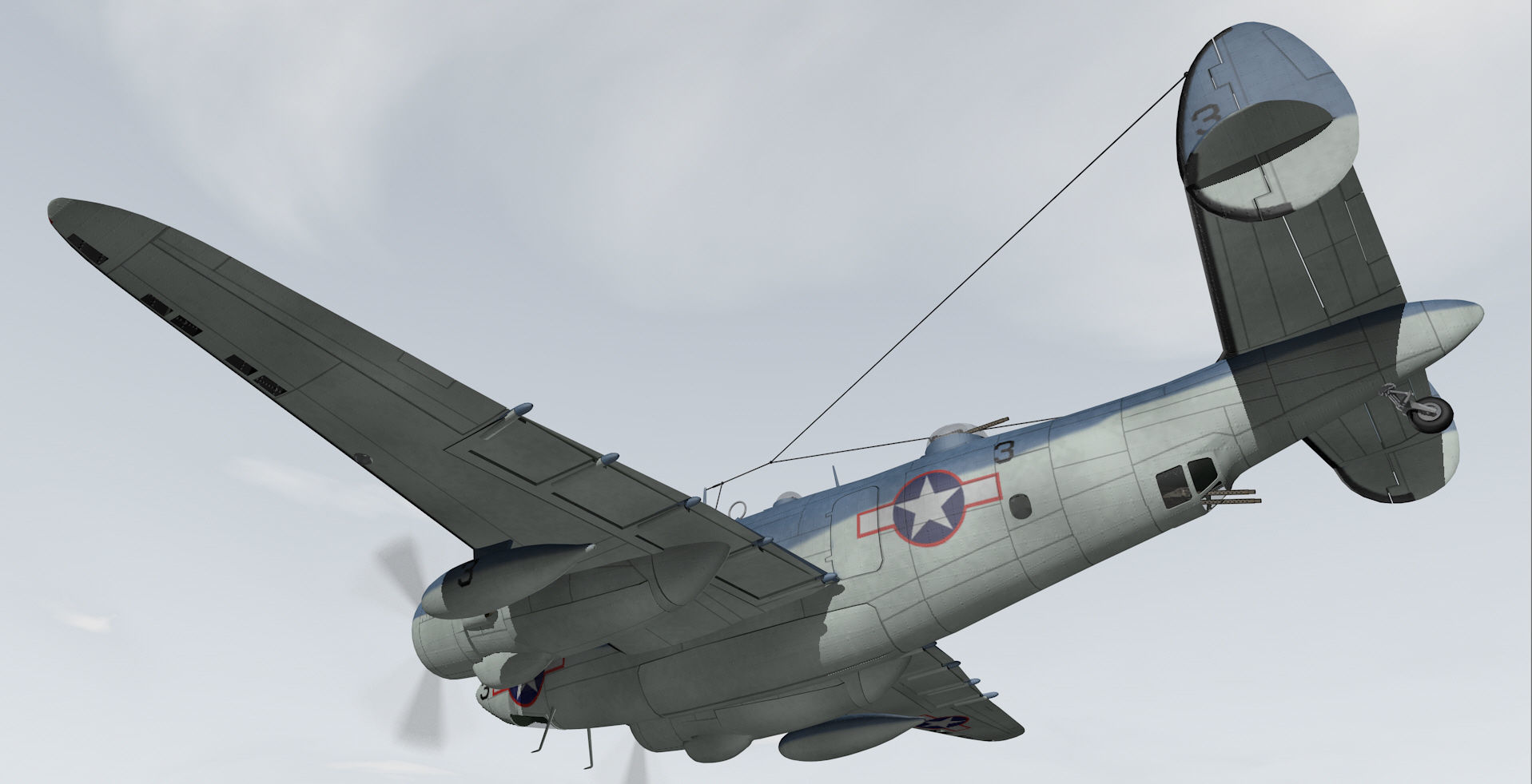 Lockheed PV-1 Ventura 3D model_8