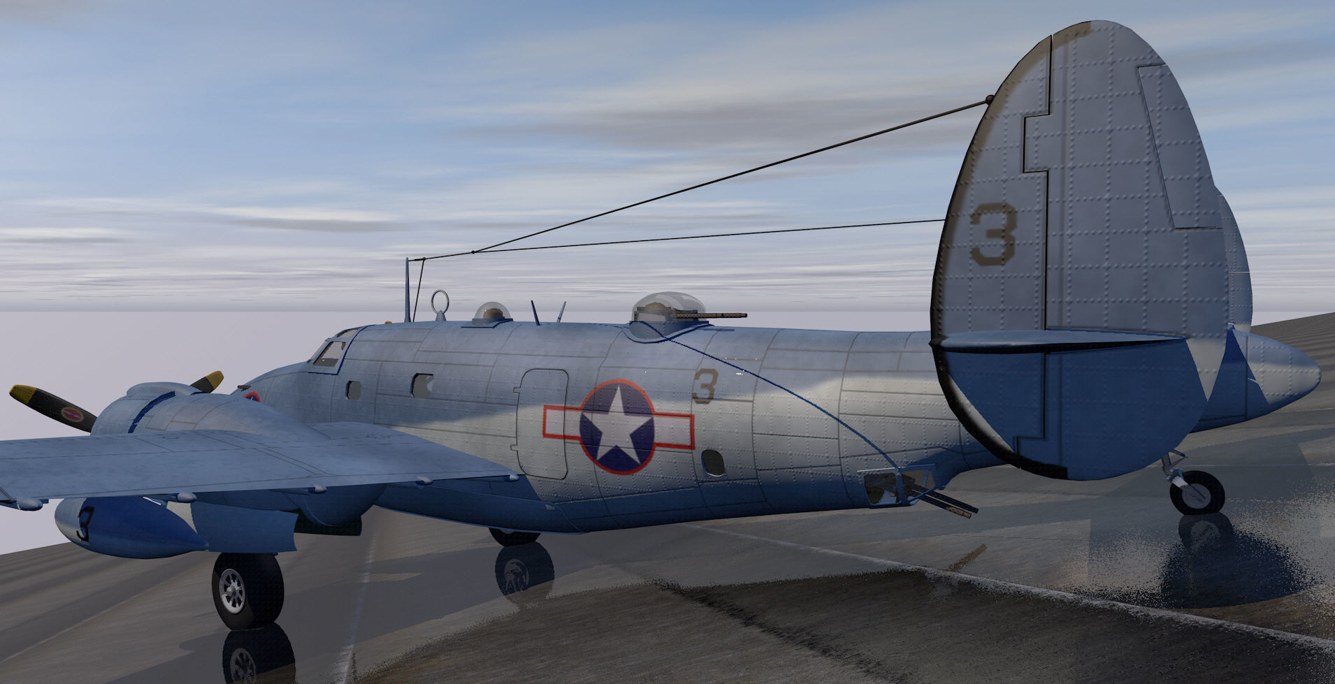 Lockheed PV-1 Ventura 3D model_3