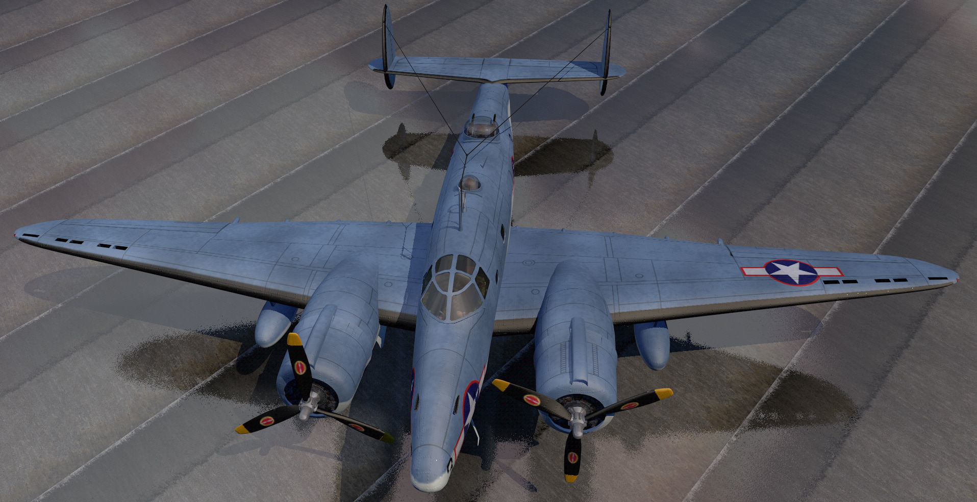 Lockheed PV-1 Ventura 3D model_6