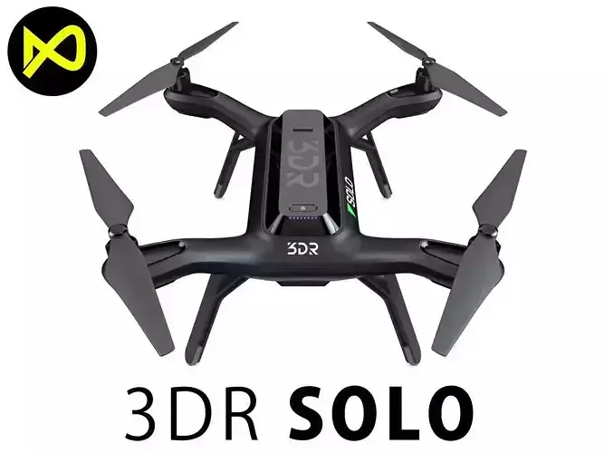 3D Robotics Solo And GoPro Hero4