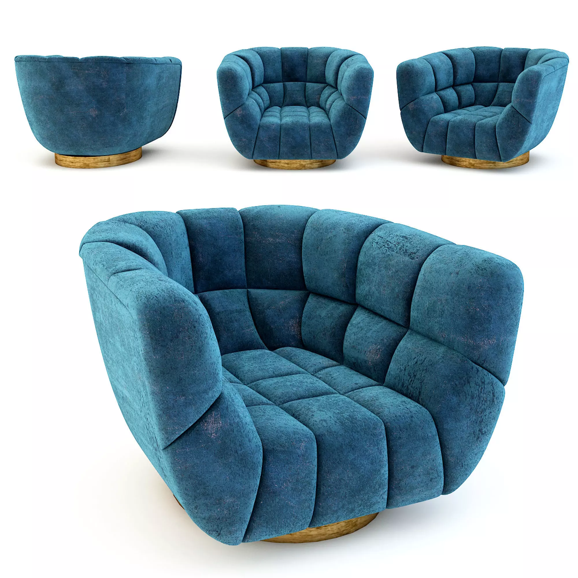 Essex Armchair 3D print model