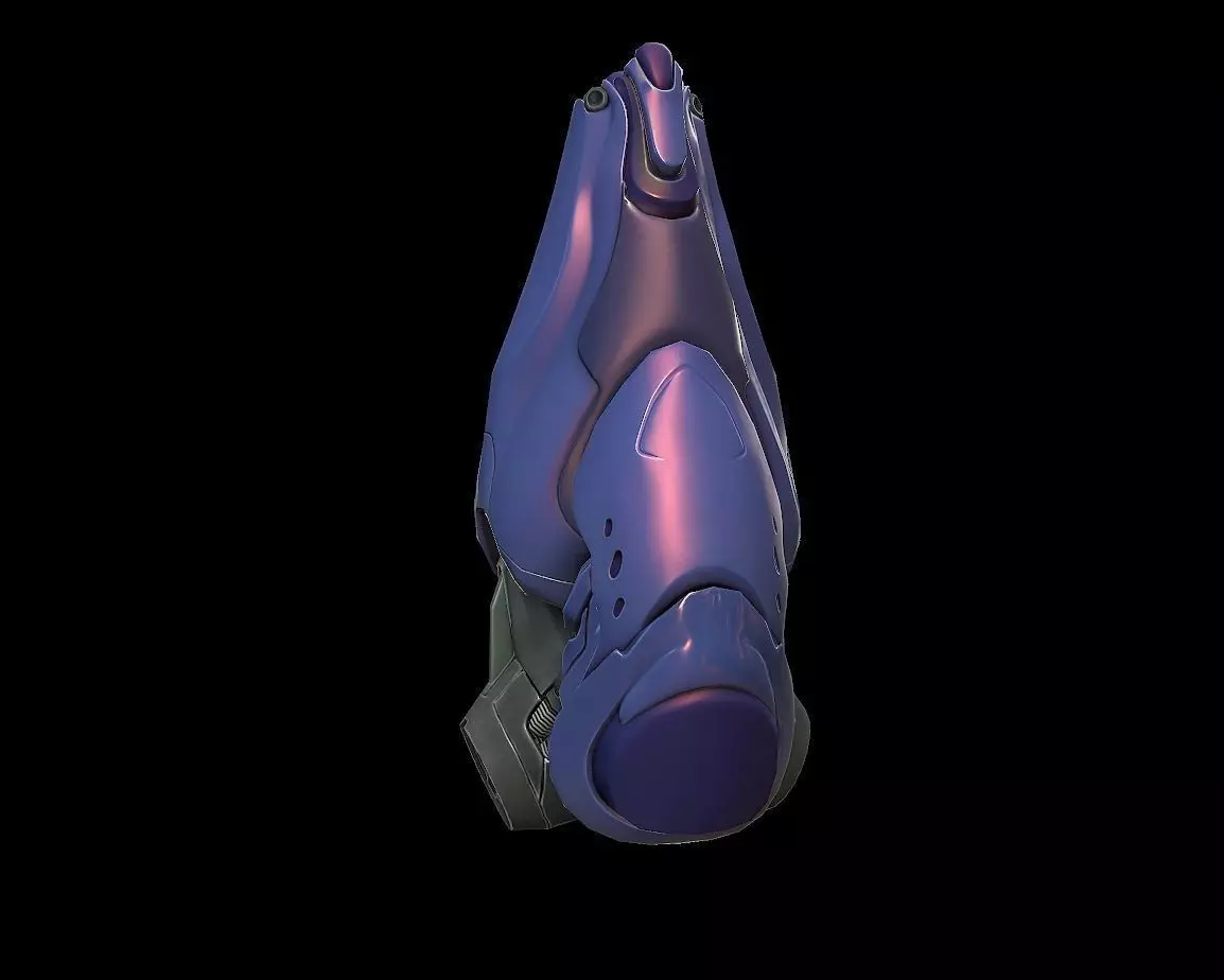 Drop Pod Low-poly 3D model_0