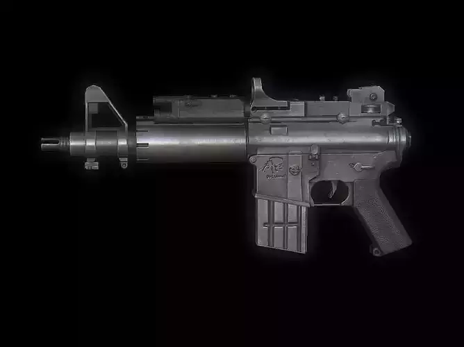 AR15CMORE Model ar - rifle Low-poly 3D model