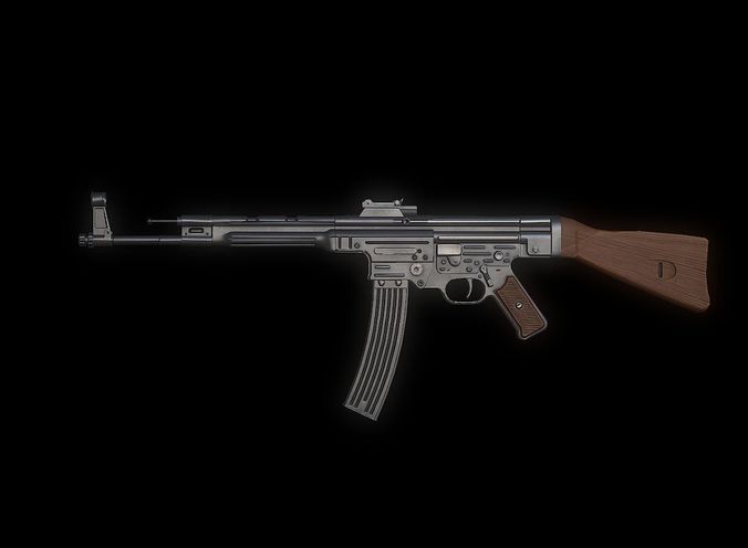STG44 Model gun Low-poly 3D model