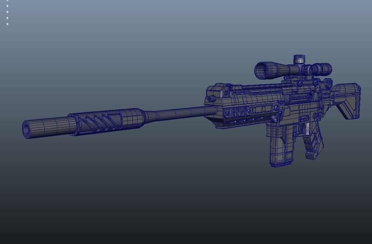 MSR ACR Model Low-poly 3D model_7