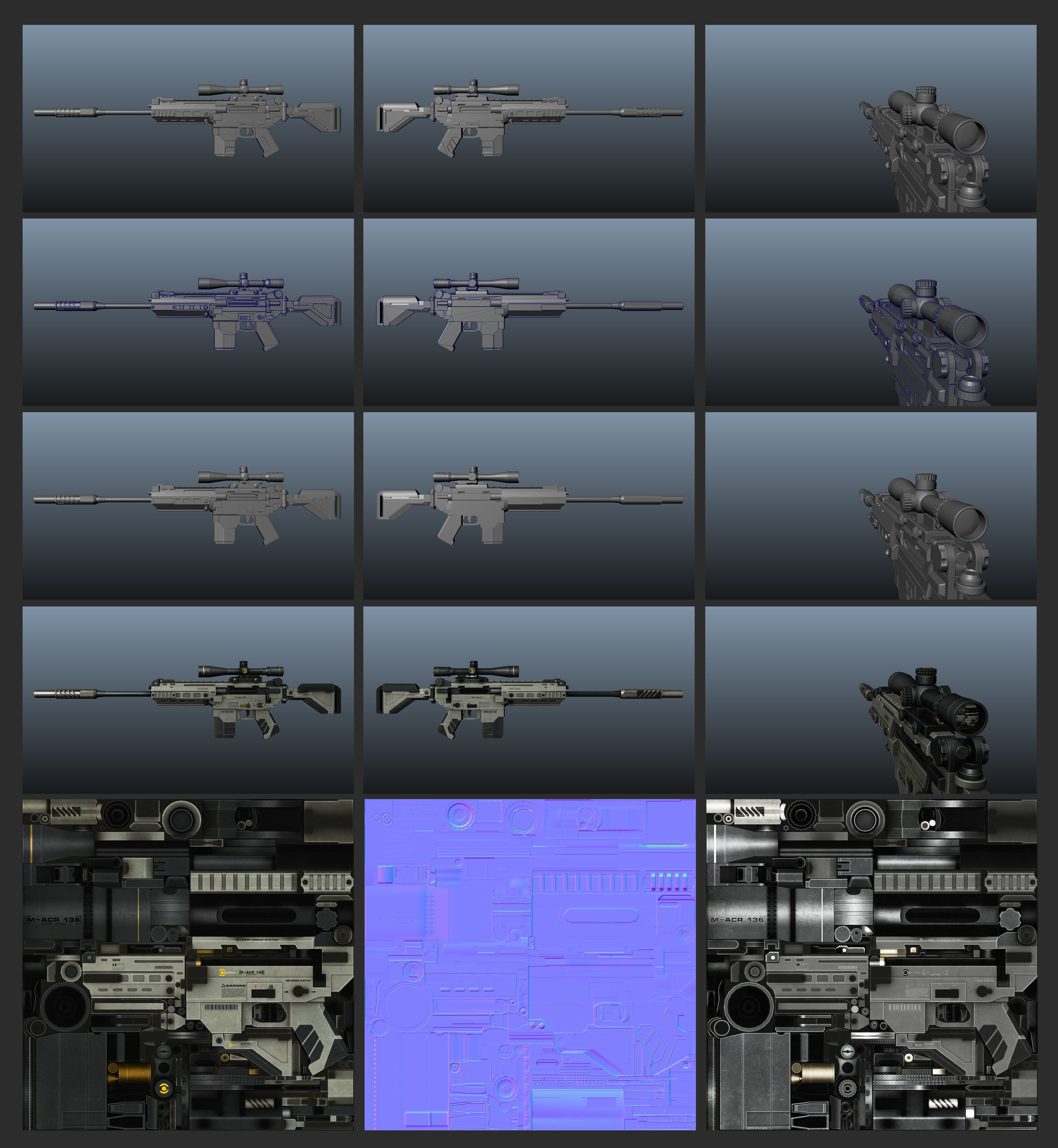 MSR ACR Model Low-poly 3D model_8