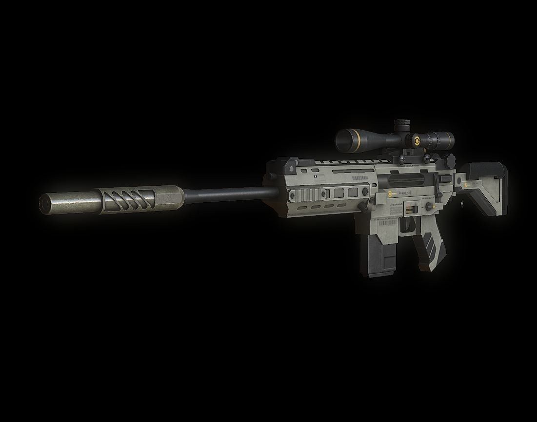 MSR ACR Model Low-poly 3D model_2